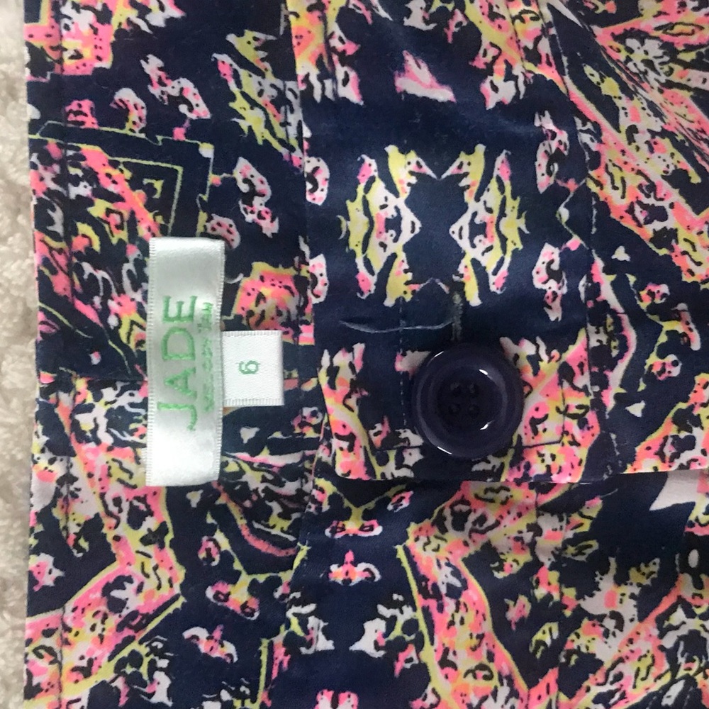 Patterned Silky Material Shorts - image 3